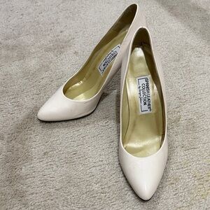 Sergio Zelcer Cream Heels